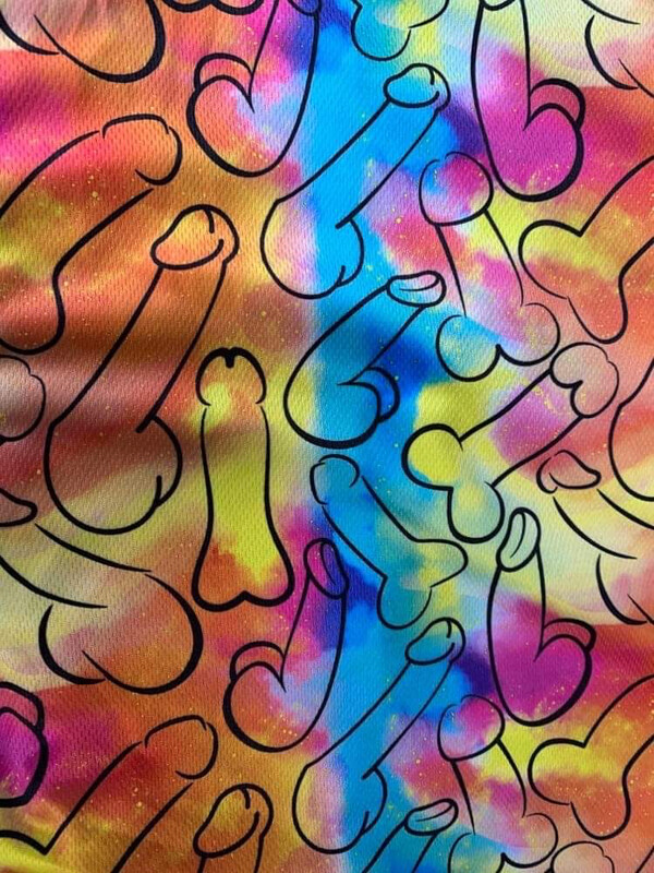 Awj pénis multicolore