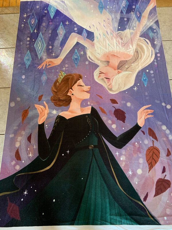 Ratine 100% polyester Reine des neiges