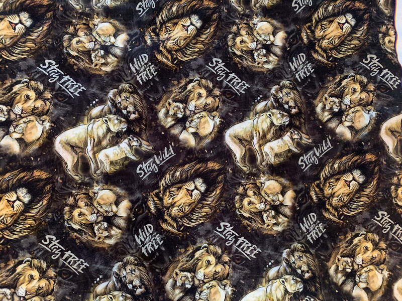 Ratine 100% polyester Lion
