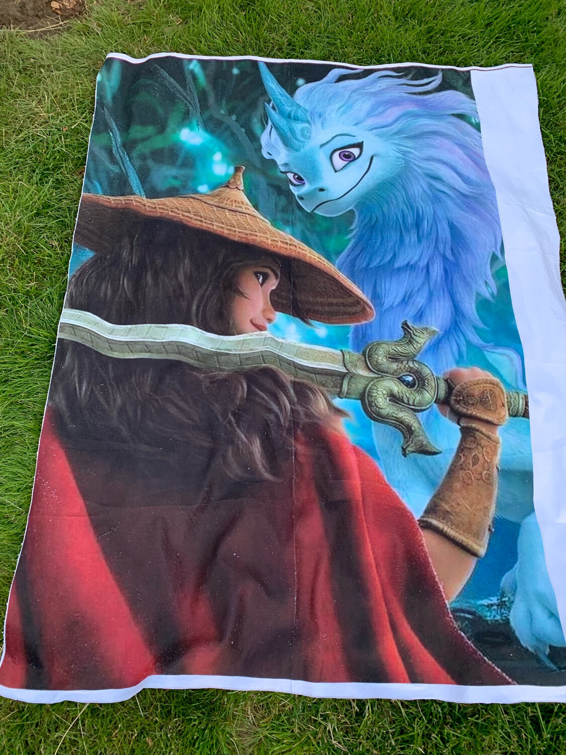 Ratine 100% polyester Raya le dernier des dragons sisu