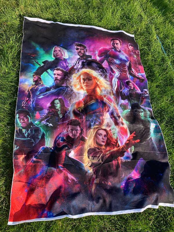 Ratine 100% polyester Avengers héros