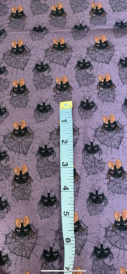 Coton Spandex araignée halloween