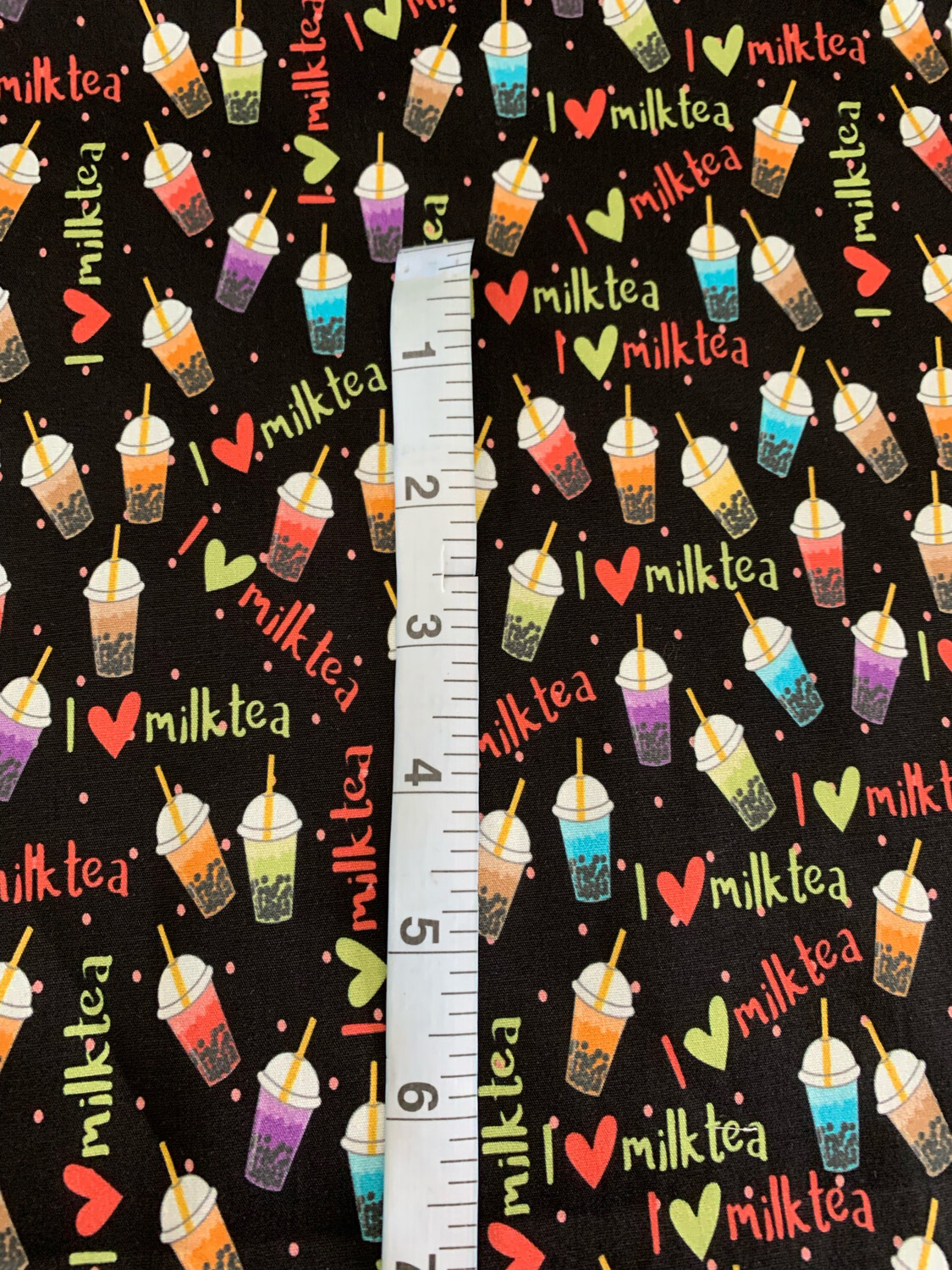 100% coton popeline bubble tea
