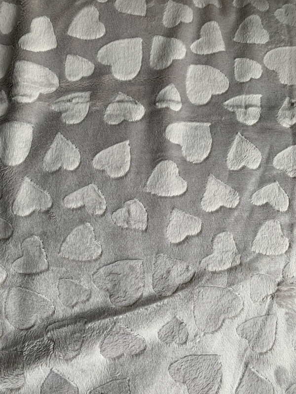 Coeur gris pâle 