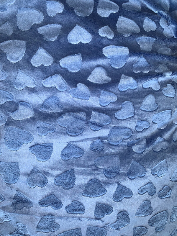 Coeur bleu foncé