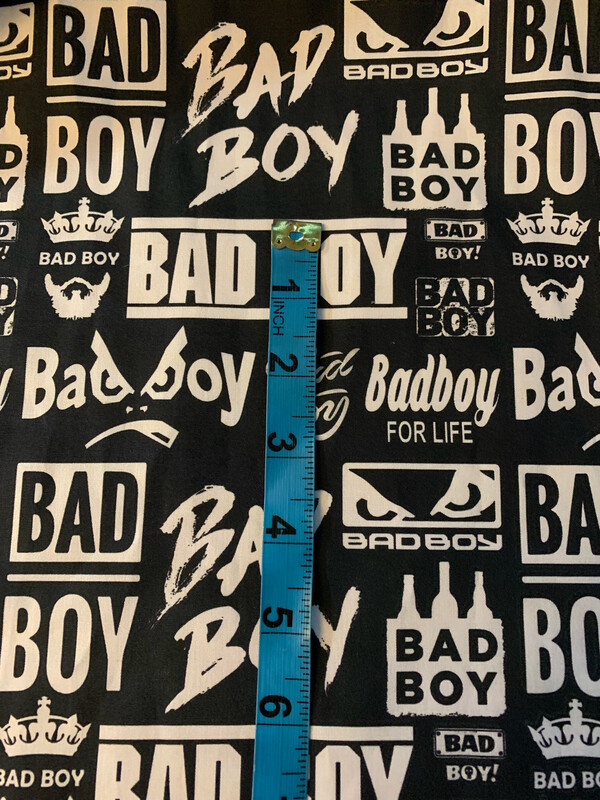 100% coton popeline bad boy