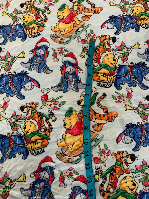 Squish winnie hiver Noël 