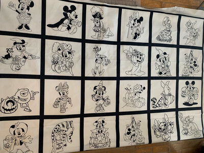 Coton Canvas à colorier
Mickey mouse halloween 