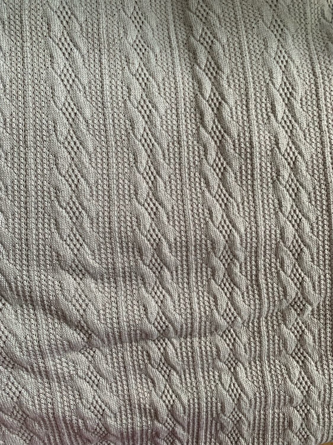 Lainage en polyester de luxe gris