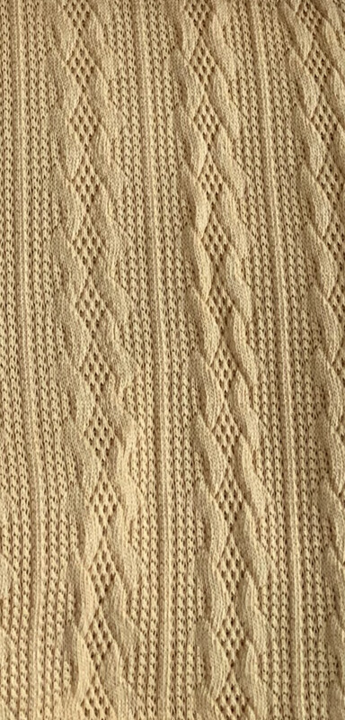 Lainage en polyester de luxe jaune moutarde