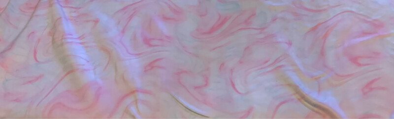 Double Brush Poly Marbre rose