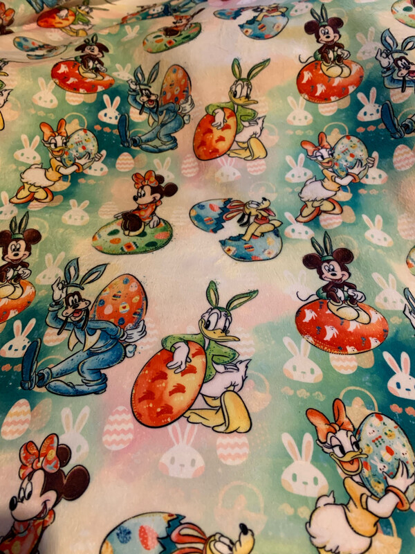 Minky Mickey pâques