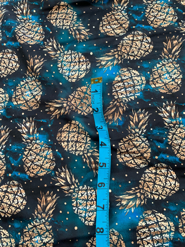 Double Brush Poly ananas