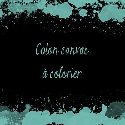 Coton Canvas à colorier