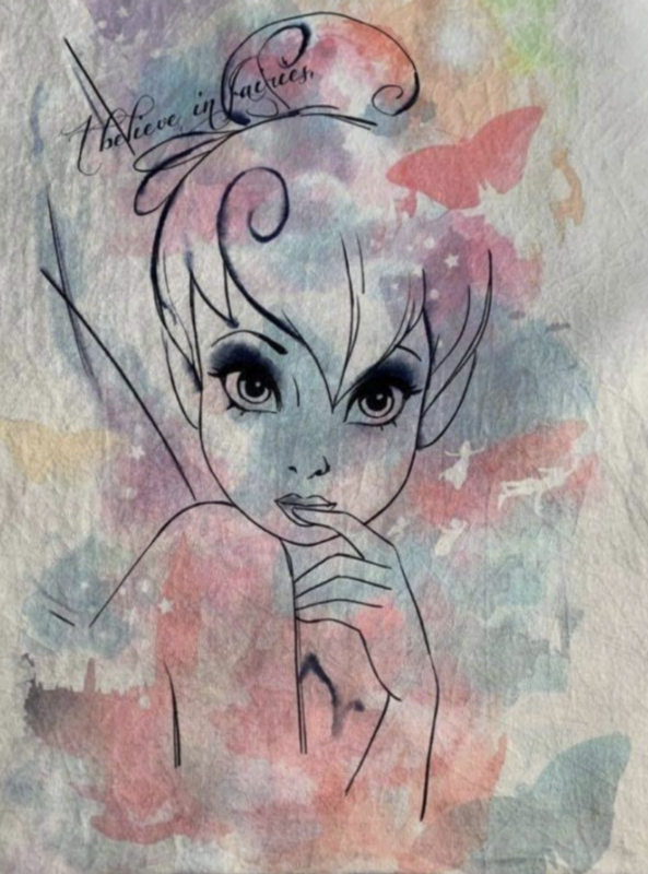 Minky Fée Clochette