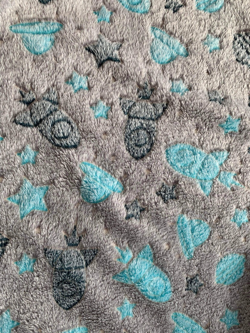 Tissu phosphorescent espace