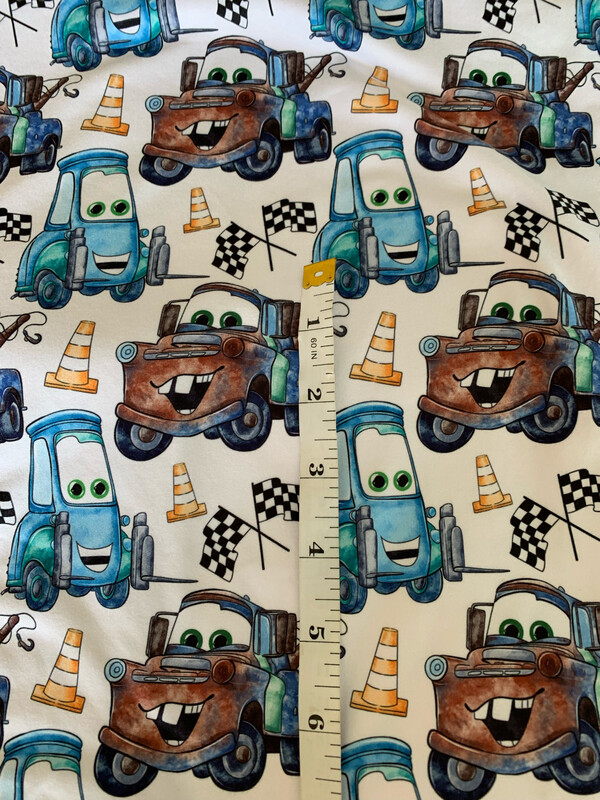 Double Brush Poly flash mcqueen 35 pouce