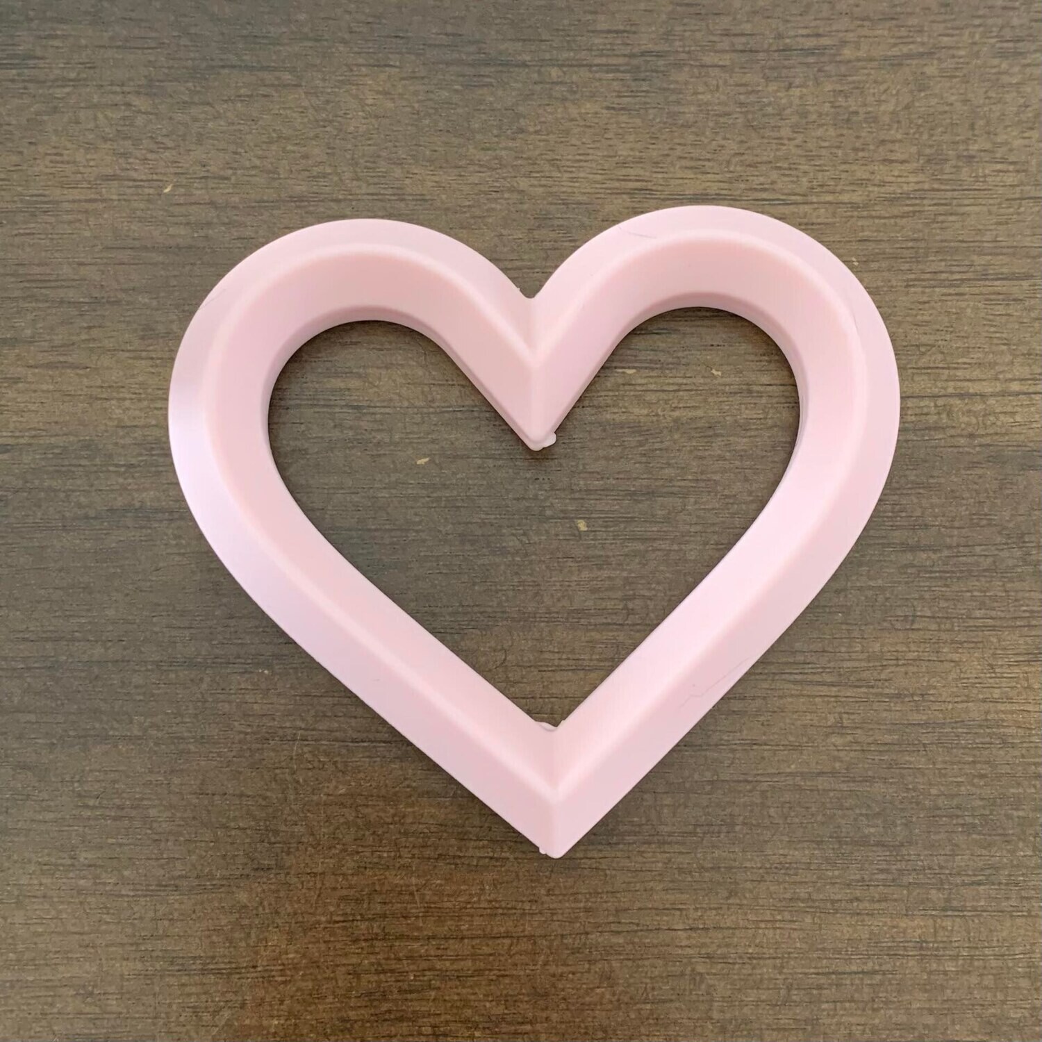 Jouet de dentition coeur, Couleur: Rose