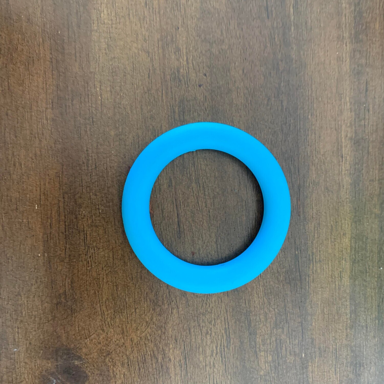 Perle de dentition anneau, Couleur: Bleu foncé