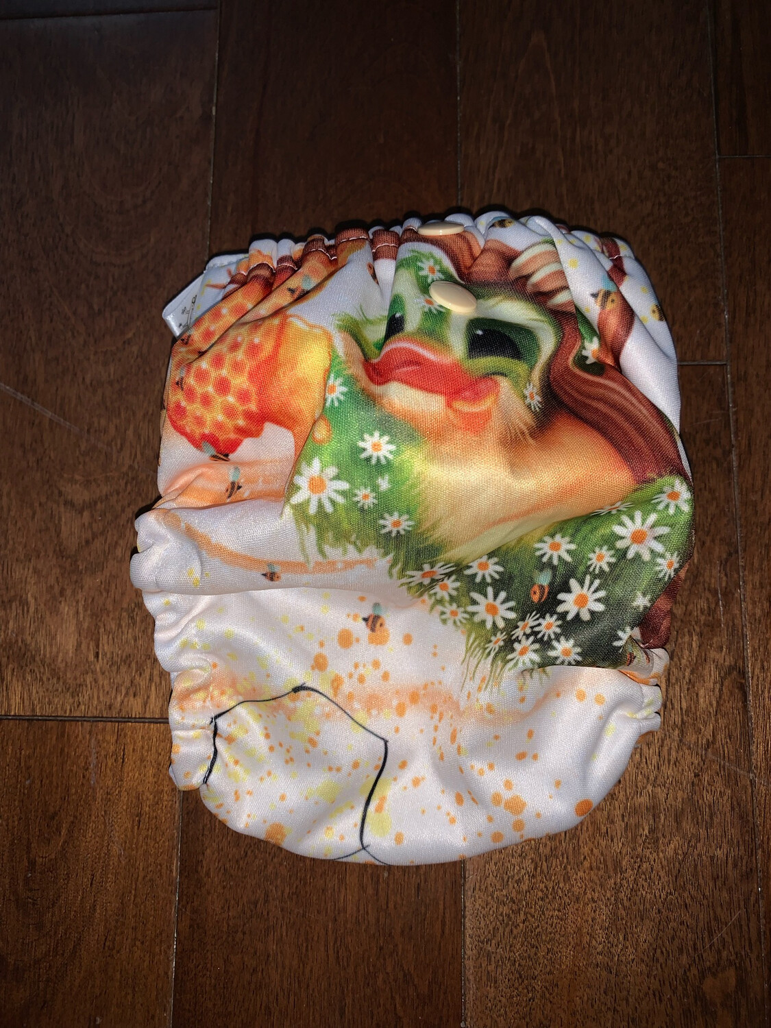 Couche Lavable paresseux miel