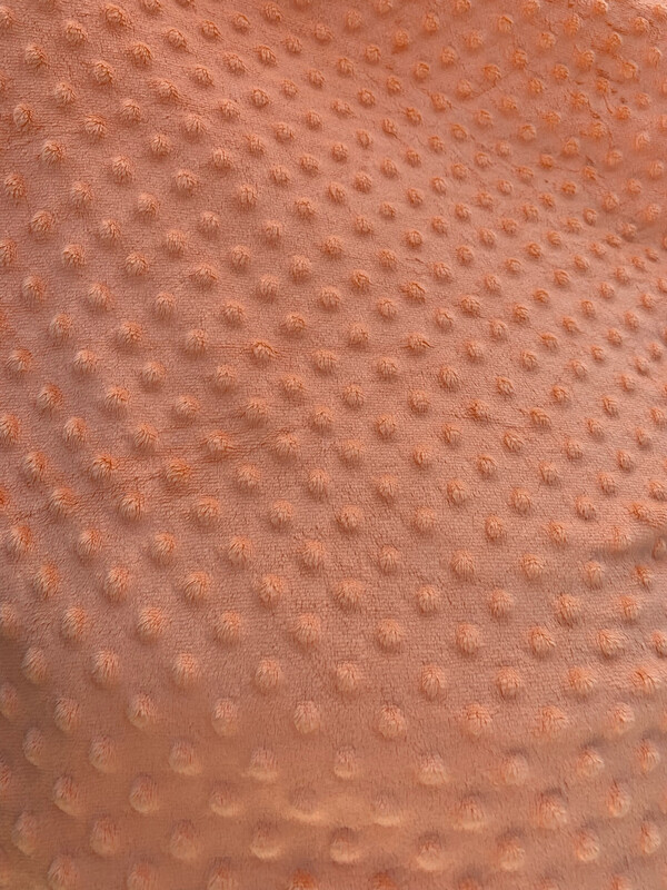 Minky Dot orange D26