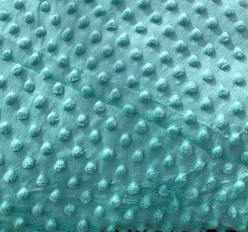 Minky Dot menthe D25