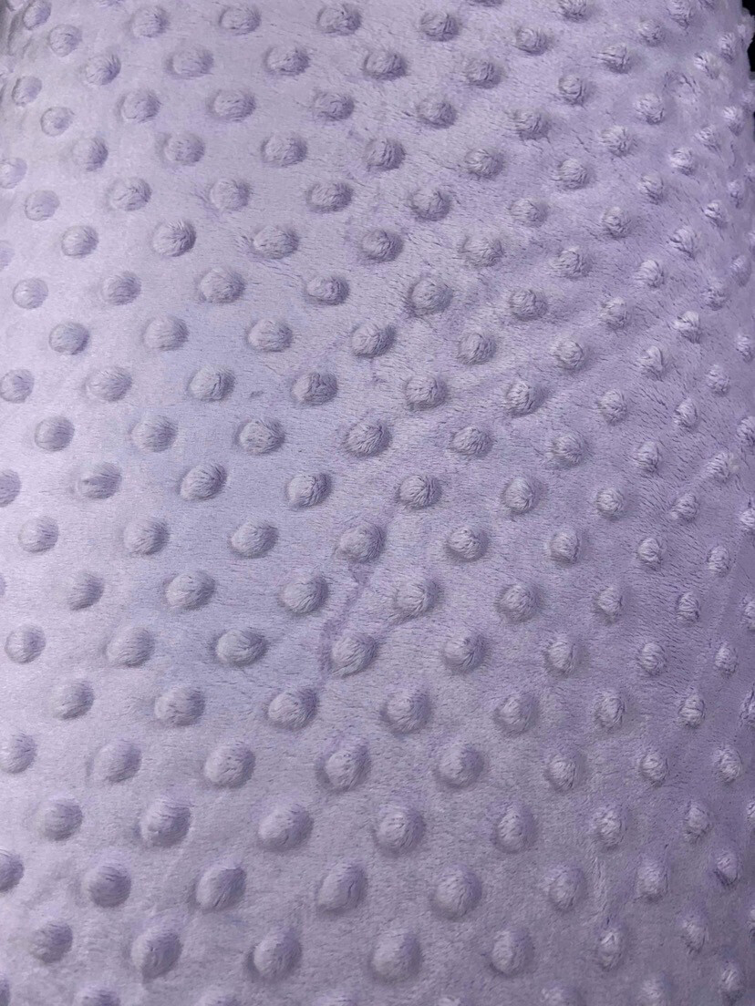 Minky Dot lavande D02