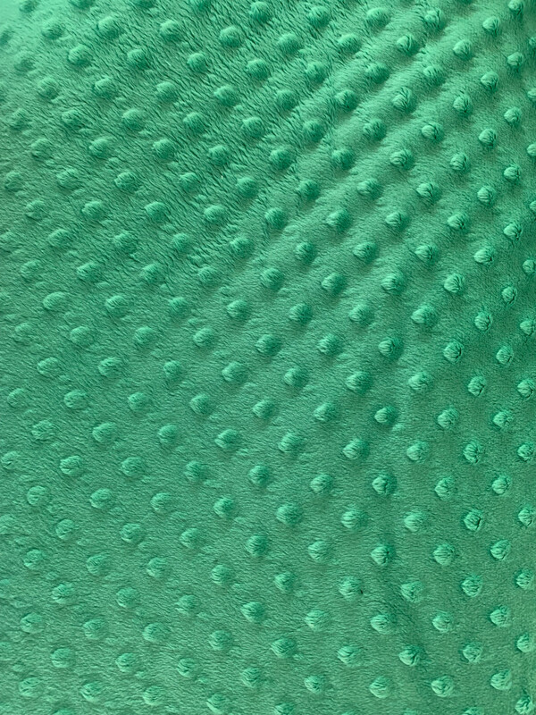 Minky Dot vert D29