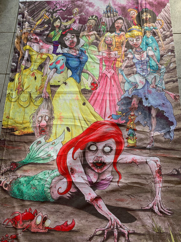 Ratine 100 % polyester Princesse zombie