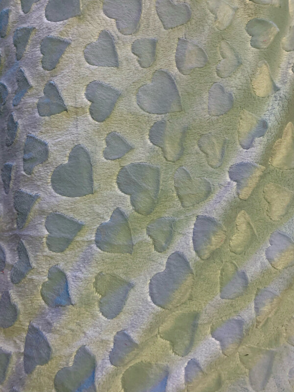 Coeur bleu pâle 