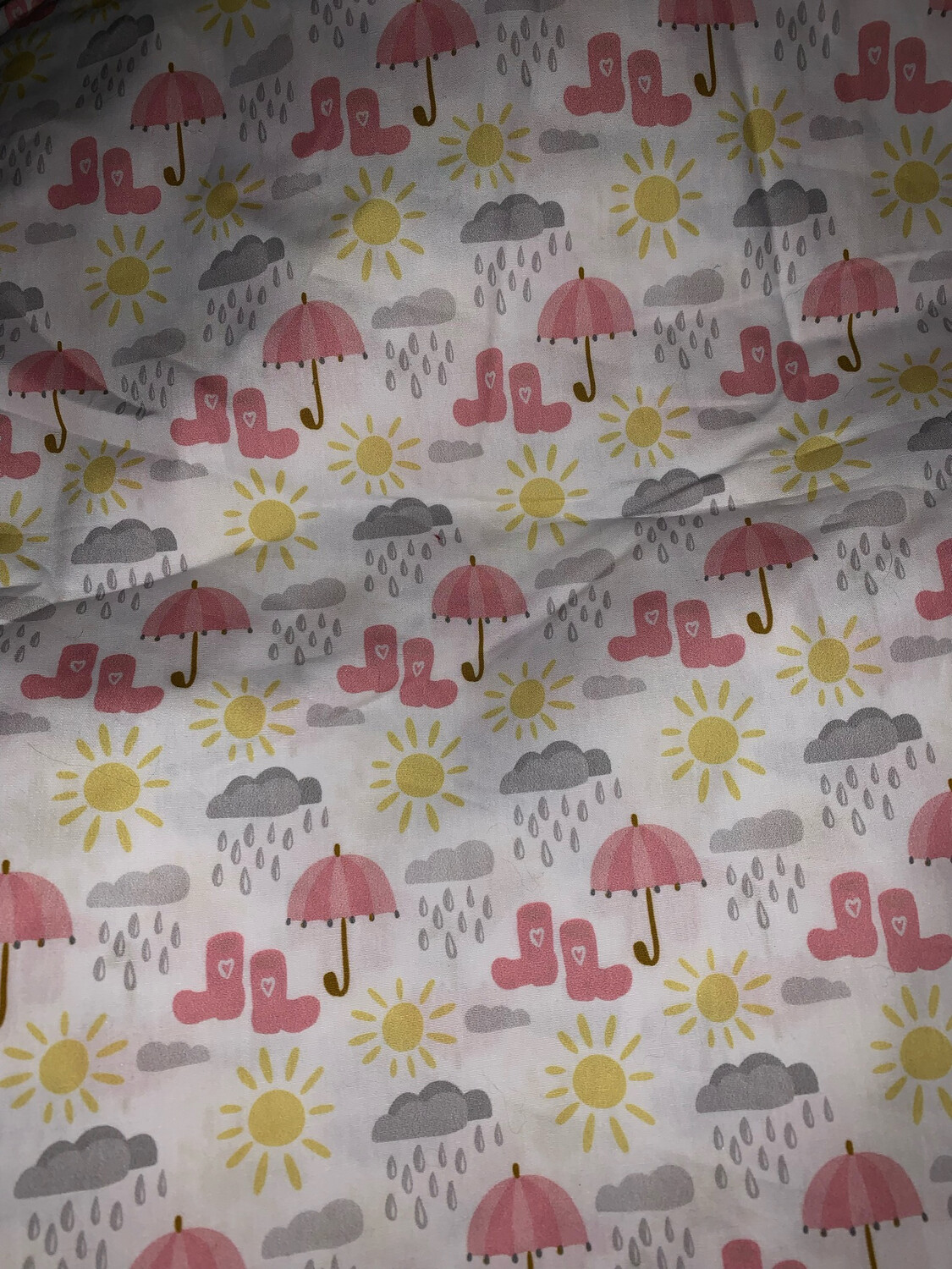 100% coton popeline pluie météo