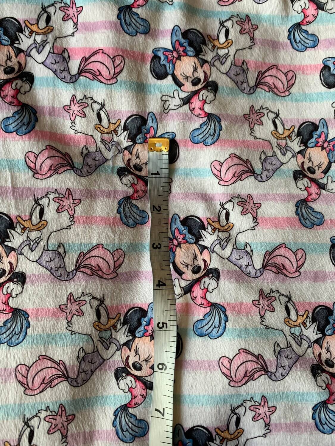 Minky Minnie daisy sirène