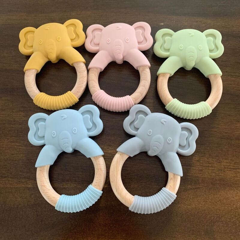 jouet de dentition éléphant
