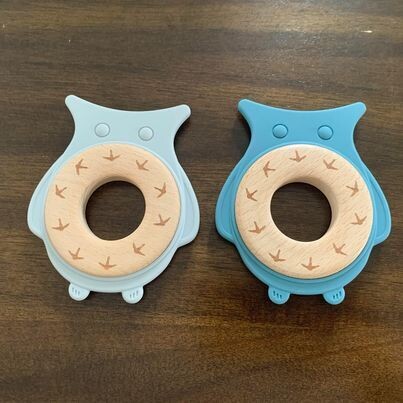 jouet de dentition hibou