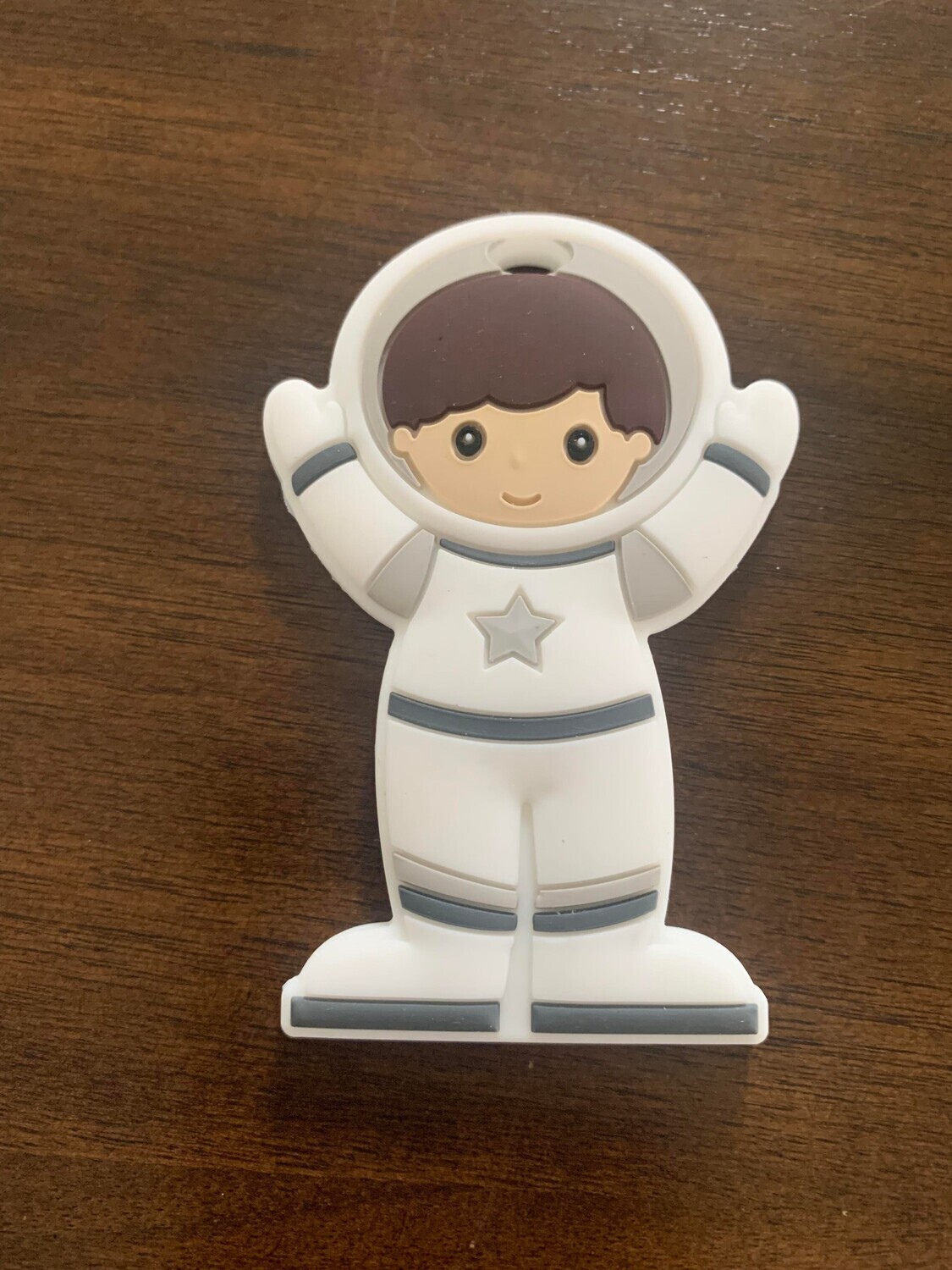 Jouet de dentition astronaute, Couleur: gris