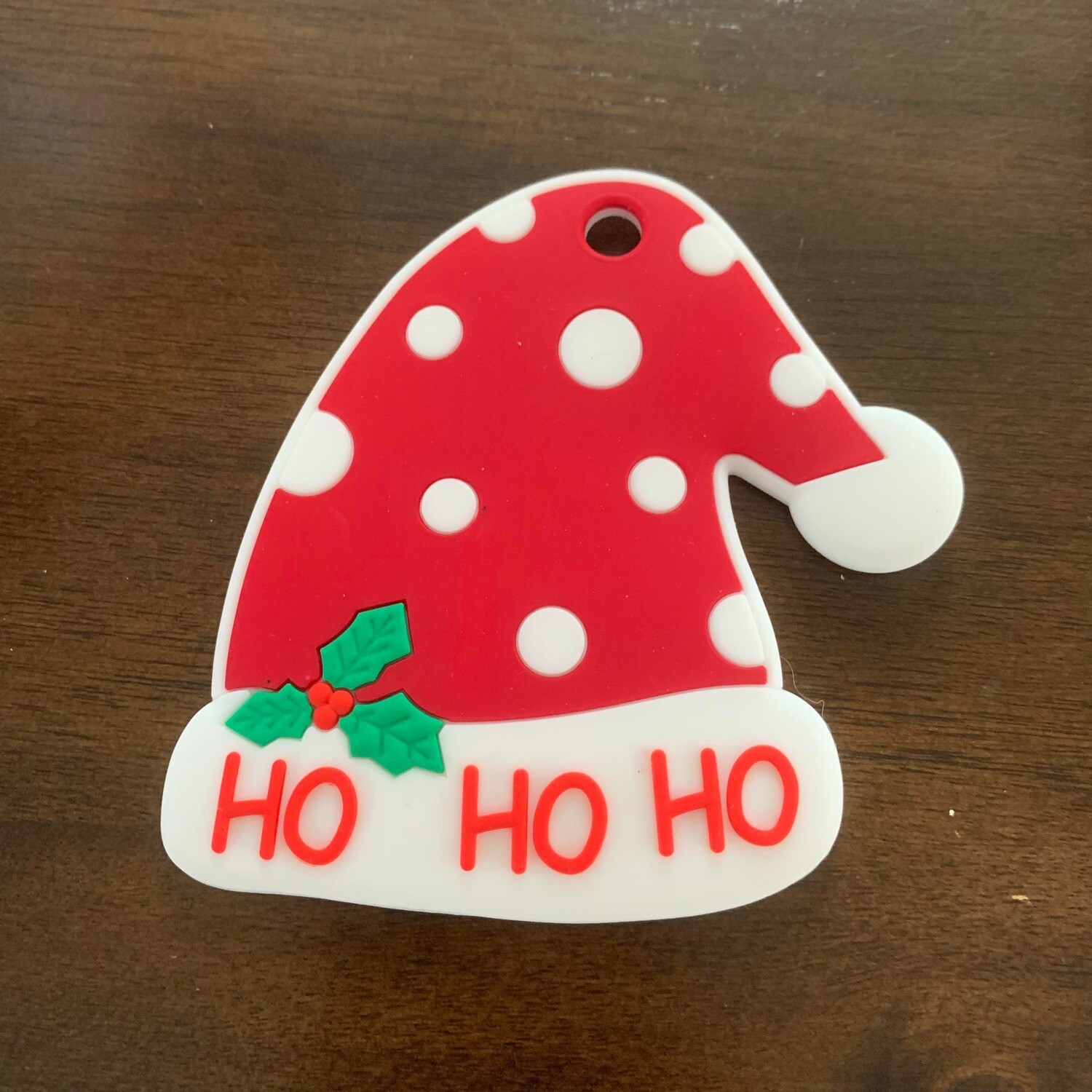 Jouet de dentition chapeau du père-noël