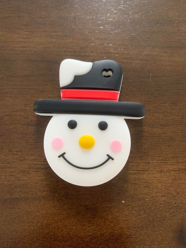 Jouet de dentition bonhomme de neige