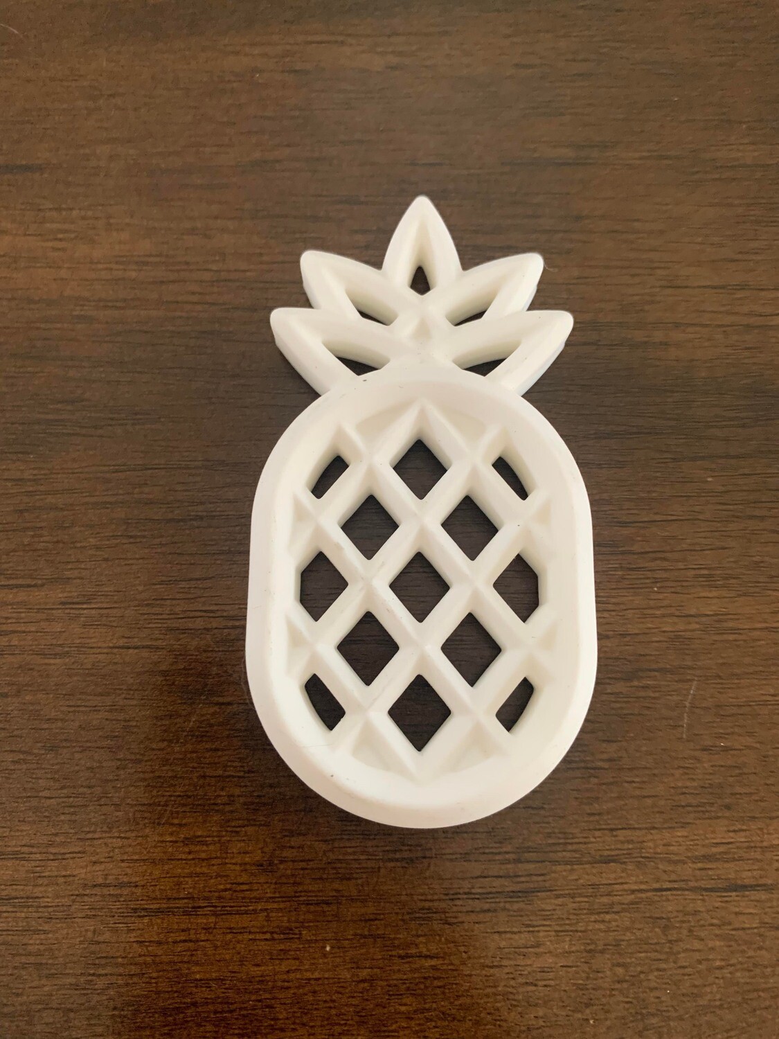 Jouet de dentition ananas, Couleur: Blanc