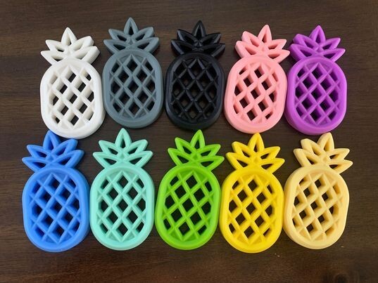 Jouet de dentition ananas