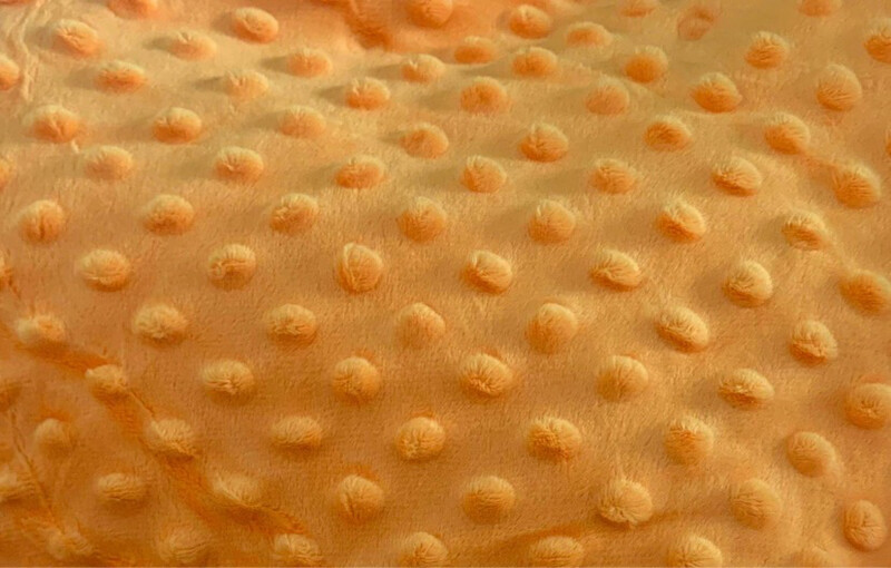 Minky Dot mandarine