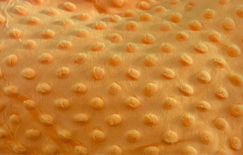 Minky Dot mandarine