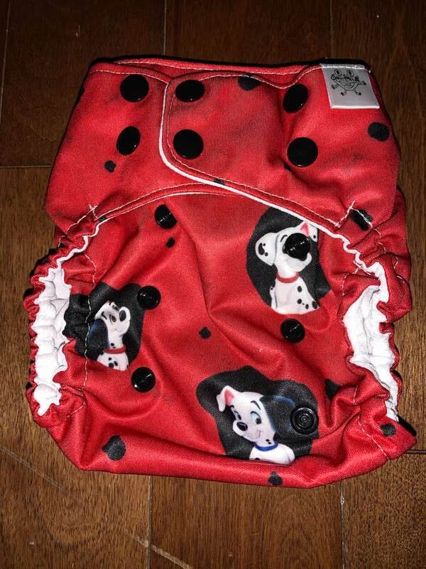 Couche Lavable dalmatien