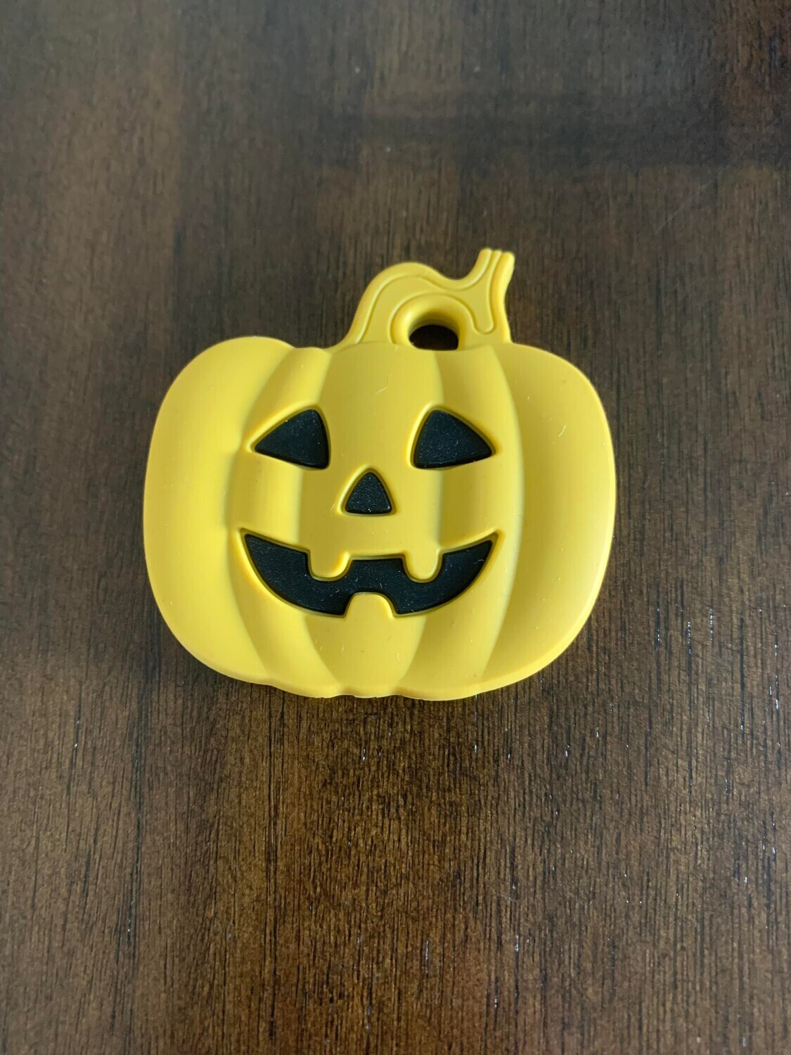 Jouet de dentition citrouille, Couleur: jaune