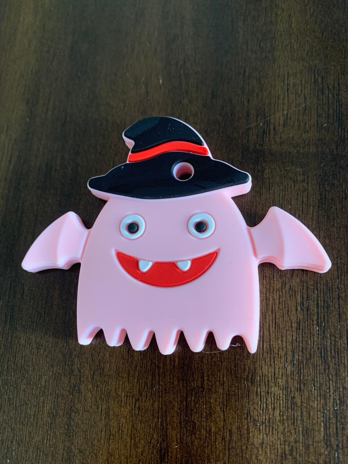 Jouet de dentition fantôme chauve-souris, Couleur: Rose