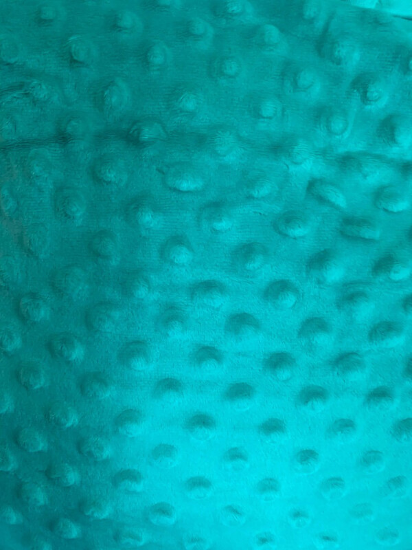 Minky Dot vert aqua