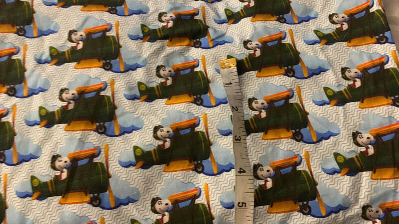 French Terry snoopy