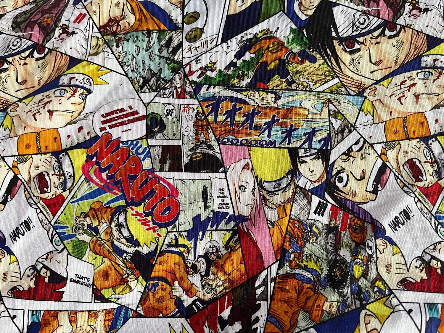 Coton spandex naruto