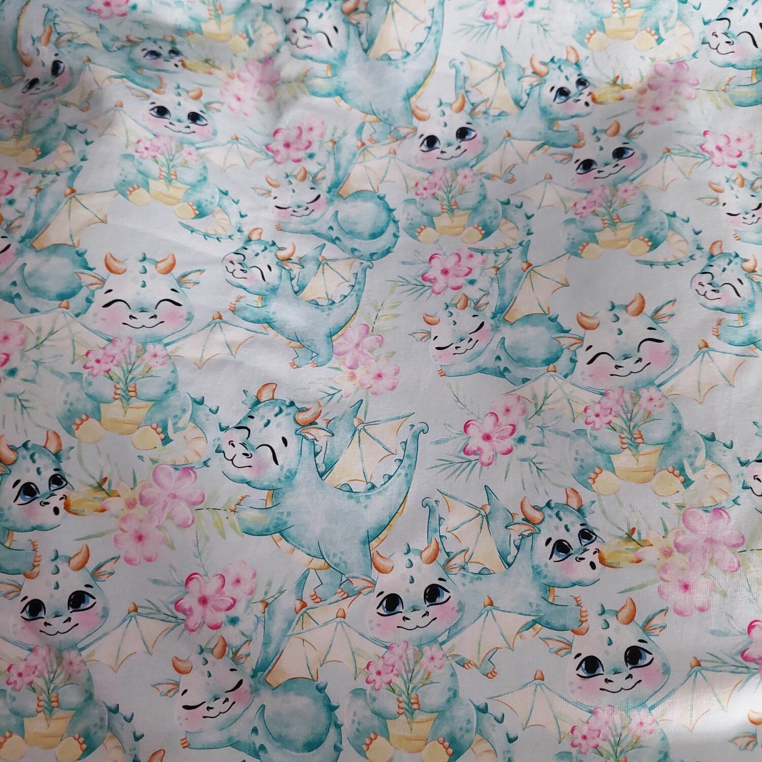 Coton Spandex Dragon