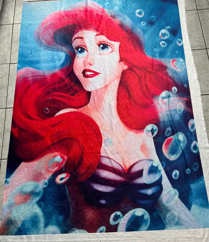 Minky Ariel princesse