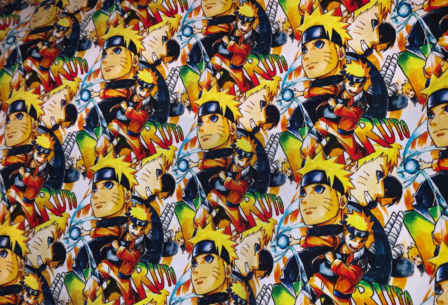 Coton spandex naruto 38 pouce
